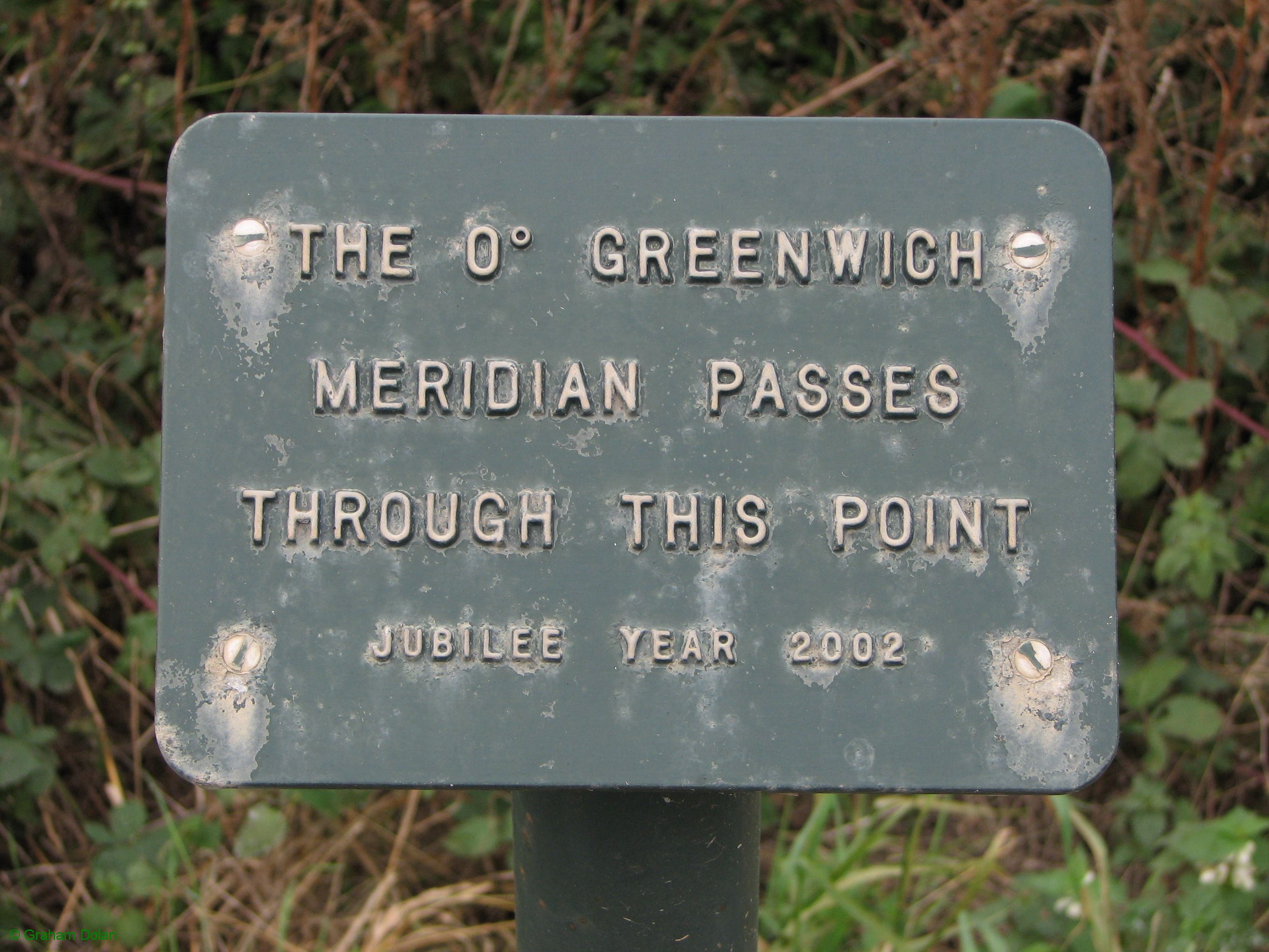 Greenwich Meridian Marker; England; Lincolnshire; Sibsey